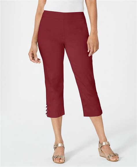 macys capris womens